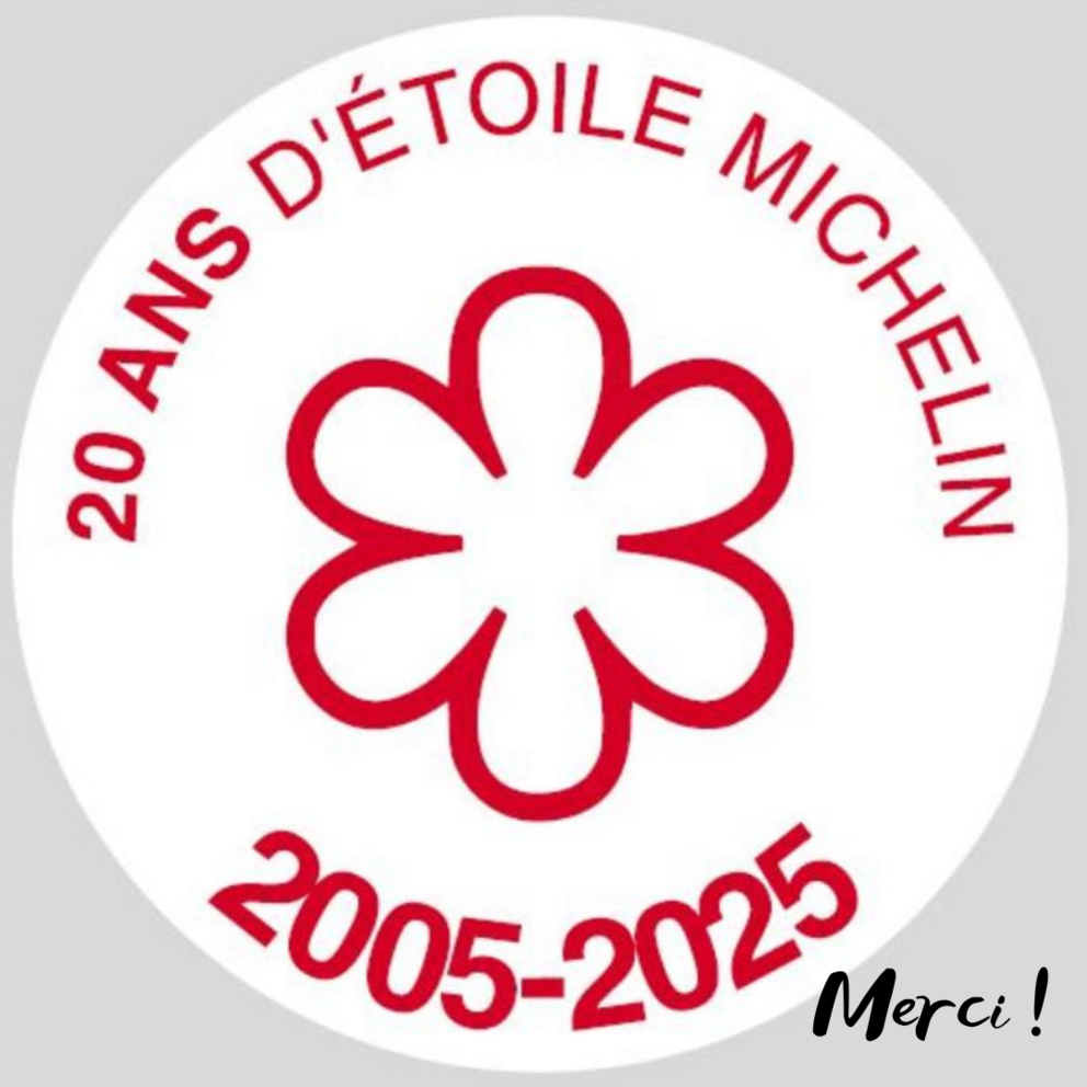 20 ans d'étoile au Guide Rouge pour le NUMERO 3