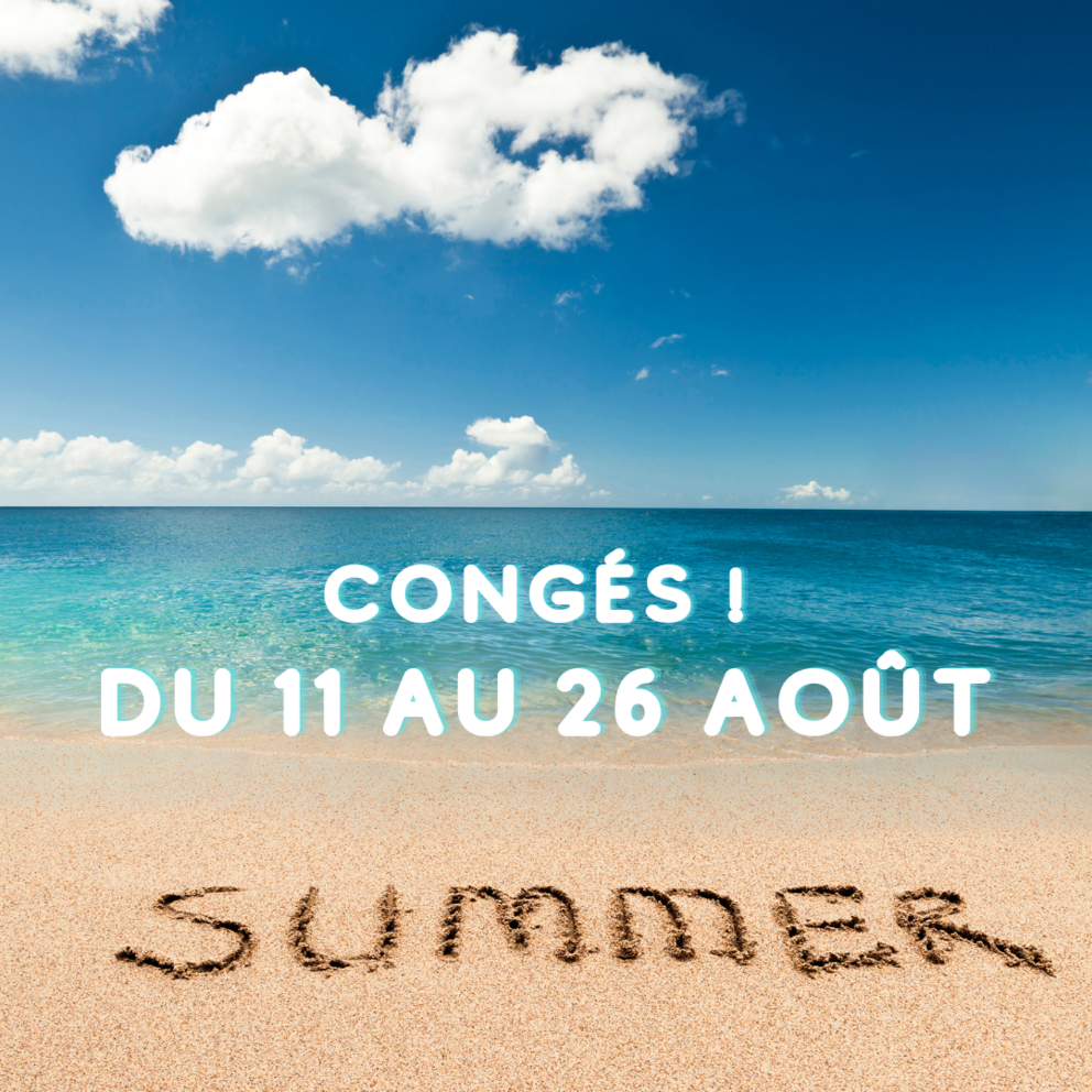Les vacances d'été 😎